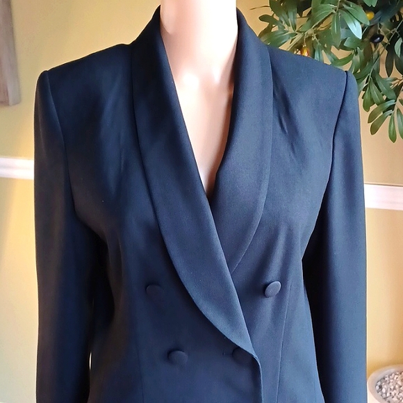 Kasper Double Breasted Blazer, Size 8 - Picture 2 of 10